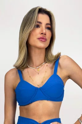 Sutiã Biquíni Açores Índigo Textura