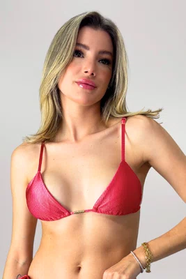 Sutiã Biquíni Laguna Carmesim Éden