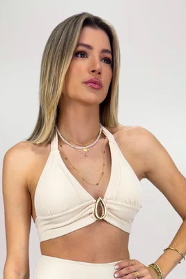 Sutiã Biquíni Cancún Areia Textura