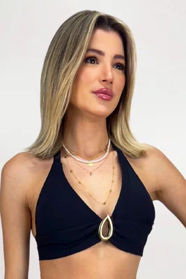 Sutiã Biquíni Cancún Black Textura