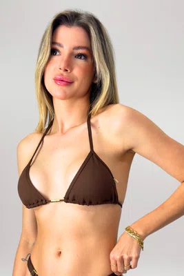 Sutiã Biquíni Farol Marrom