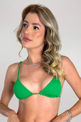 Sutiã Biquíni Laguna Verde Folha