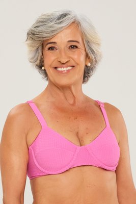 Sutiã Biquíni Açores Dots Rosa