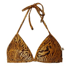 Sutiã Biquíni Noronha Animal Print Marrom