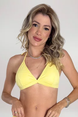 Sutiã Biquíni Noronha Amarelo Manteiga