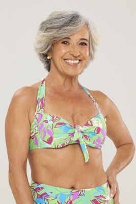 Sutiã Biquíni Bombinhas Folhas Verde