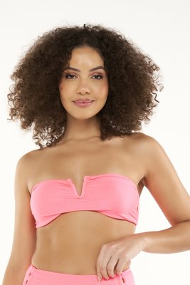 Sutiã Biquíni Itapirubá Rosa Neon Canelado