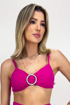 Sutiã Biquíni Tulum Textura Pitaya