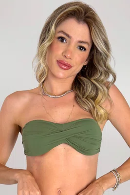 Sutiã Biquíni Zimbros Verde Musgo
