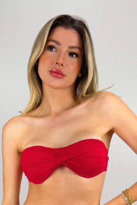 Sutiã Biquíni Zimbros Vermelho