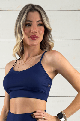 Top Catarina Azul Marinho IB SPORT
