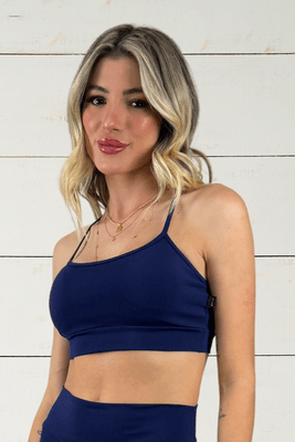 Top Maitê Azul Marinho IB SPORT