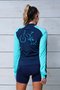 Bermuda Para Ciclismo Feminina Azul Marinho