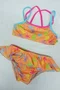 Conjunto De Biquíni Infantil Alças Duplas Coqueiros