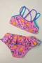 Conjunto De Biquíni Infantil Alças Duplas Arco Íris