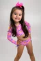 Conjunto Infantil Cropped Arco Íris