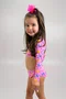 Conjunto Infantil Cropped Arco Íris