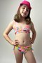 Conjunto De Biquíni Infantil Transpassado Flores