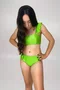 Conjunto Juvenil Babado Kiwi Canelado