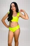 Conjunto Juvenil Babado Verde Neon Canelado