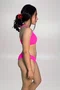 Conjunto Juvenil Nadador Rosa Neon
