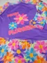 Blusa Infantil Com Proteção UV Flores