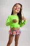 Blusa Infantil Proteção UV Verde Cítrico IB SPORT