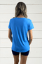 Blusa Olívia Azul índigo IB SPORT