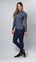 Blusa Melange Mescla Azul Marinho