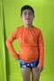 Blusa Infantil Proteção UV Laranja IB SPORT