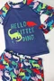 Blusa Infantil Com Proteção UV Dino Colorido