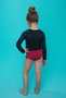 Blusa Infantil Proteção UV Preta IB SPORT