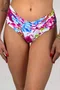 Calcinha De Biquíni Açores Floral Rosa
