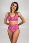 Hot Pants Amores Abstrato Pink
