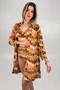 Hot Pants Amores Animal Print Caramelo