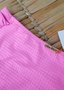 Calcinha De Biquíni Confort Média Rosa Neon Com Textura
