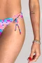 Calcinha De Biquíni Daniela Geométrico Neon
