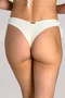 Calcinha De Biquíni Daniela Off White Textura