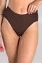 Calcinha De Biquíni Praia Brava Marrom