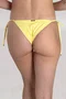 Calcinha De Biquíni Grumari Amarelo Manteiga