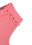 Hot Pants Com Detalhes Laterais Rosa Claro Texturizado