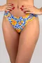 Calcinha De Biquíni Noronha Floral Amarelo