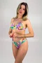 Calcinha De Biquíni Noronha Floral Lavanda