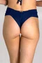 Calcinha De Biquíni Noronha Azul Marinho Textura