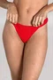 Calcinha De Biquíni Praia Mole Vermelho Textura
