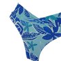 Calcinha De Biquíni Quatro Ilhas Folhas Azul