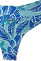 Calcinha De Biquíni Quatro Ilhas Folhas Azul