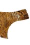 Calcinha De Biquíni Trancoso Animal Print Marrom