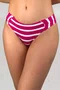 Calcinha De Biquíni Trancoso Listras Rosa