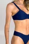 Calcinha De Biquíni Trancoso Azul Marinho Textura